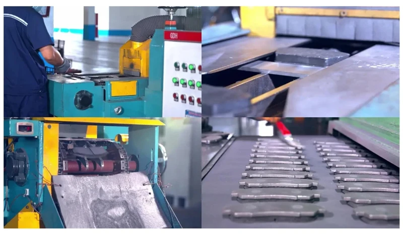 Brake pad factory inspection 4 Brake pad factory inspection 4
